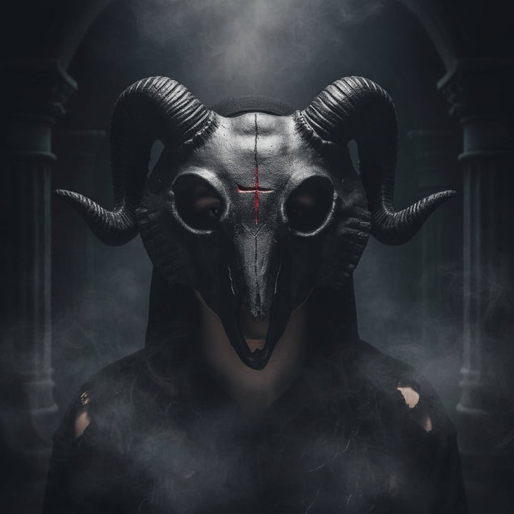 Halloween Mask Scary Theater Goat Costume Party