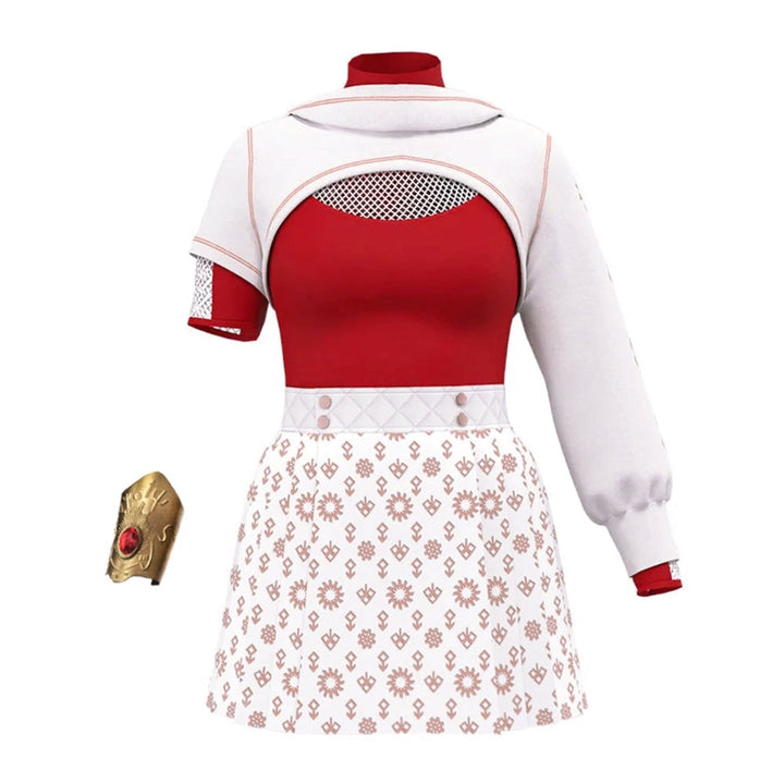 Halloween Costumes Vampire Dress Cosplay Outfit Set