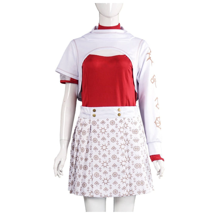 Halloween Costumes Vampire Dress Cosplay Outfit Set