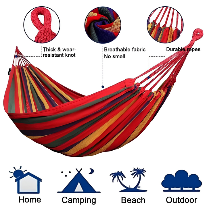 Hammock for Camping Outdoor Portable Straps