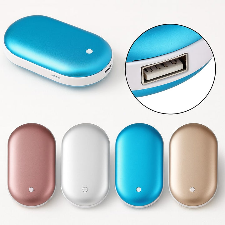 Hand Warmer Portable Rechargeable Power Bank Electric Heater