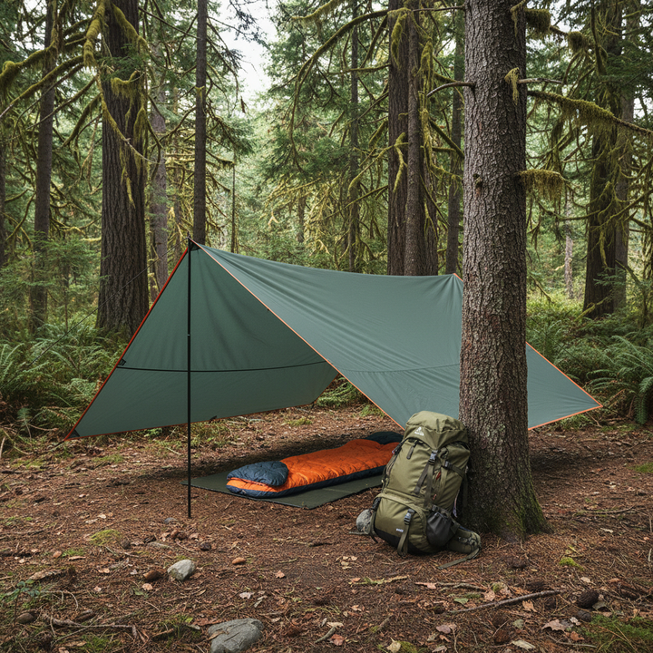 Heavy Duty Tarp Waterproof Camping Grommet Reinforced