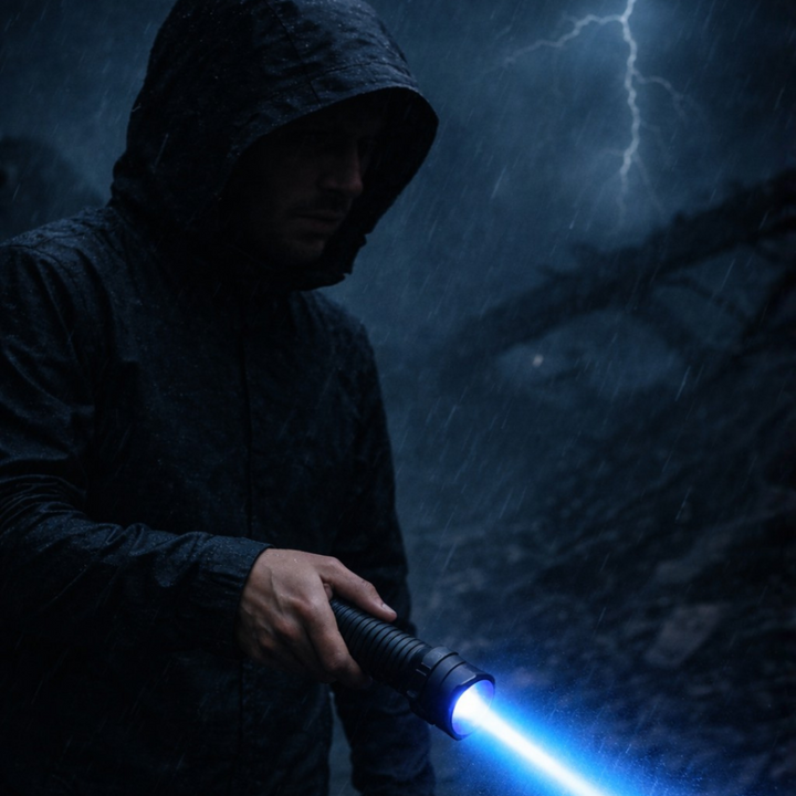 High Power Flashlight Tactical Torch Waterproof Design