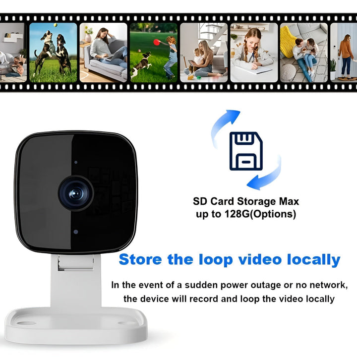 Security Camera Baby Monitor WiFi Indoor Camera Device