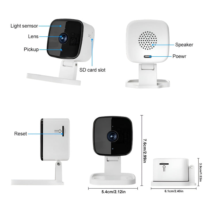Security Camera Baby Monitor WiFi Indoor Camera Device