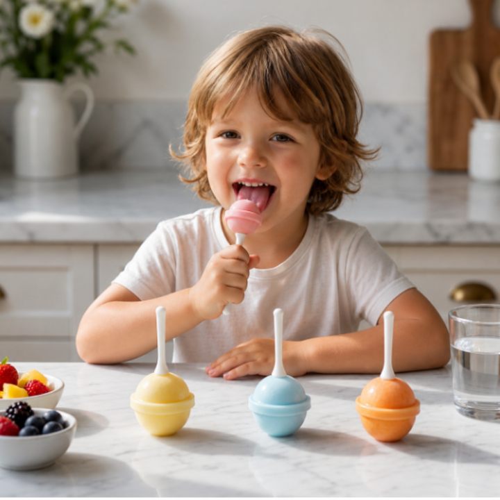 Homemade Ice Pops Moulds Fun Design