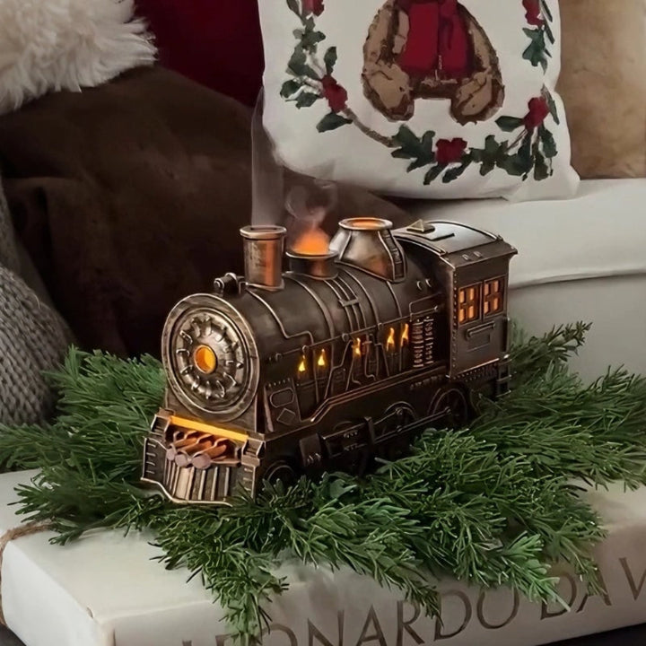 Humidifier Essential Oil Diffuser Train Plastic USB LED Night Light