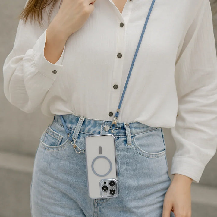 Phone Case MagSafe Crossbody Strap Lanyard Cover