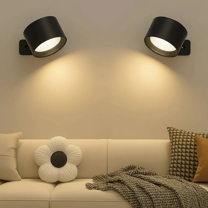 Wall Light Rechargeable LED Adjustable Magnetic Mount