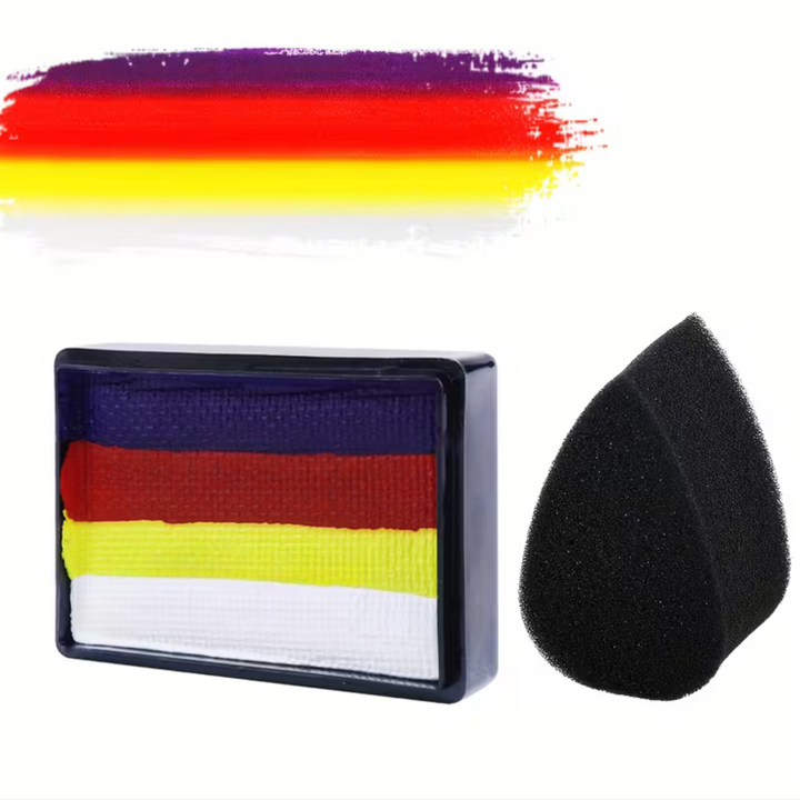Rainbow Body Paint Set Creative Face Body Art Designs