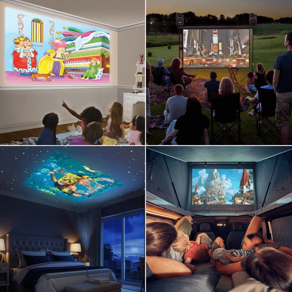 World Cup Portable Mini Projector HDMI Home Outdoor Cinema