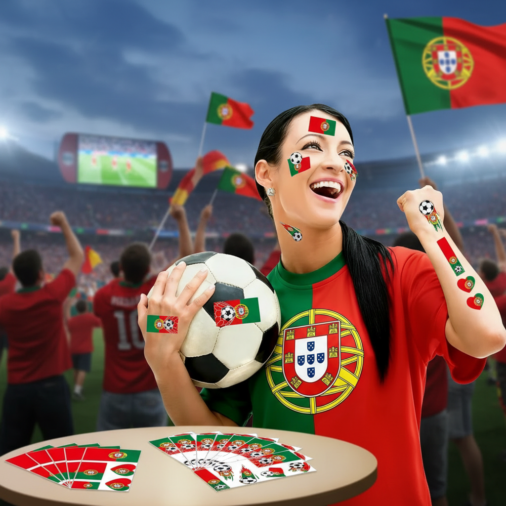 Face Paint Stickers Waterproof Temporary Tattoos Events Sports
