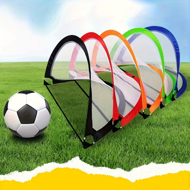 Portable Soccer Goal Net Outdoor Practice Training Setup