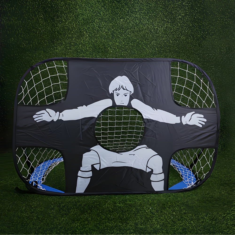 Portable Soccer Goal Target Net Training Folding Practice