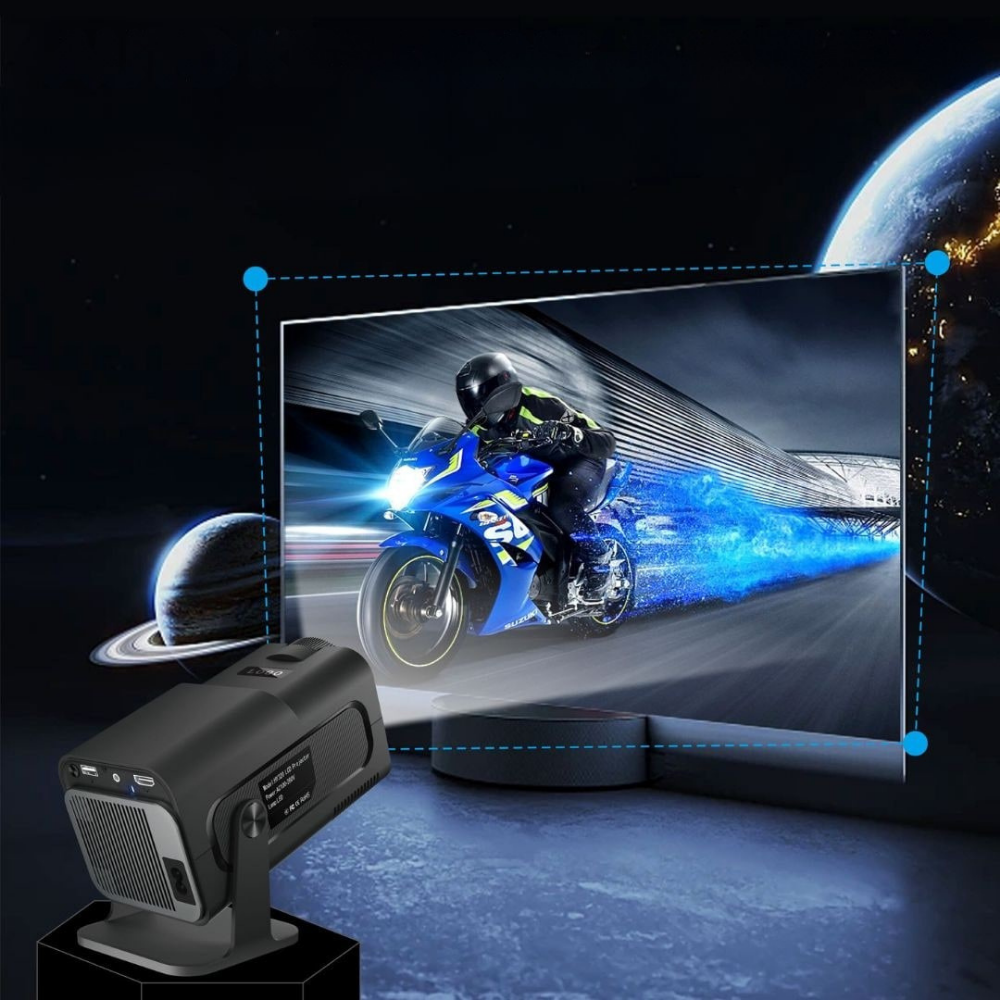 World Cup Portable Mini Projector WiFi Smart Movies Streaming