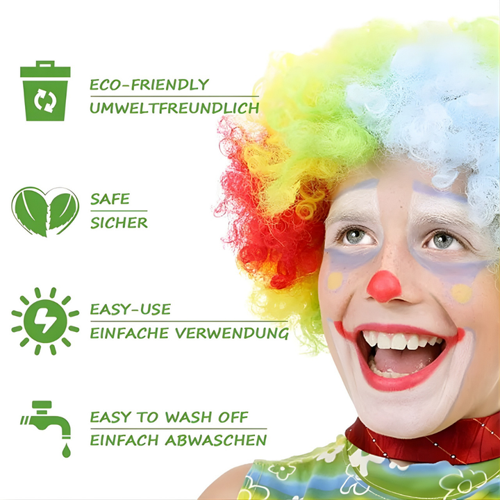 Body Paint Kit Kids Safe Non Toxic colors Parties Festivals