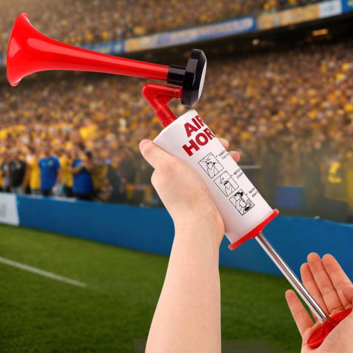 Portable Air Horn Loud Alerts Ideal Sports Safety Events