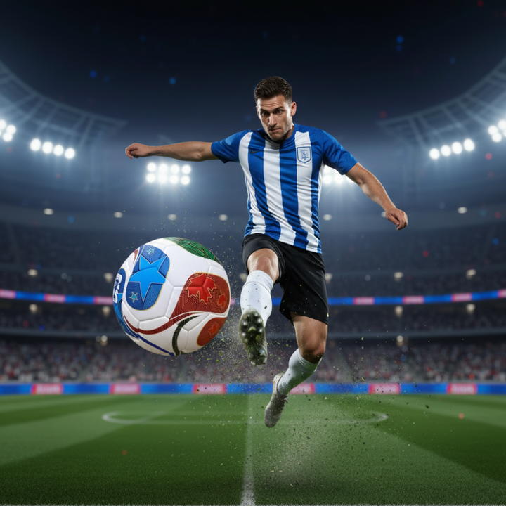 Durable Size 5 Soccer Ball High Performance Training Match Ball