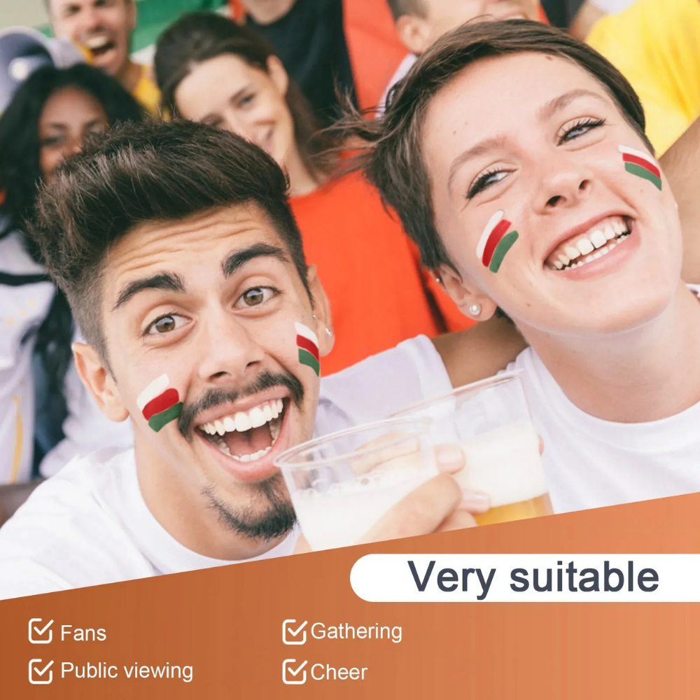 Face Paint Stick Non Toxic Flag colors Sports Events Game Day