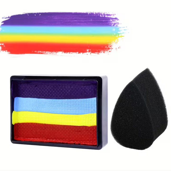 Rainbow Body Paint Set Creative Face Body Art Designs