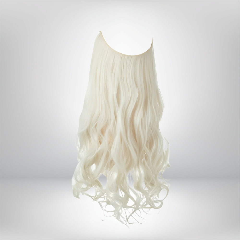 Hair Extensions Natural Wavy Human Hair Clip-In Long Volume Set