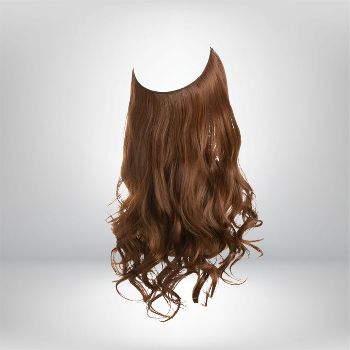 Hair Extensions Natural Wavy Human Hair Clip-In Long Volume Set