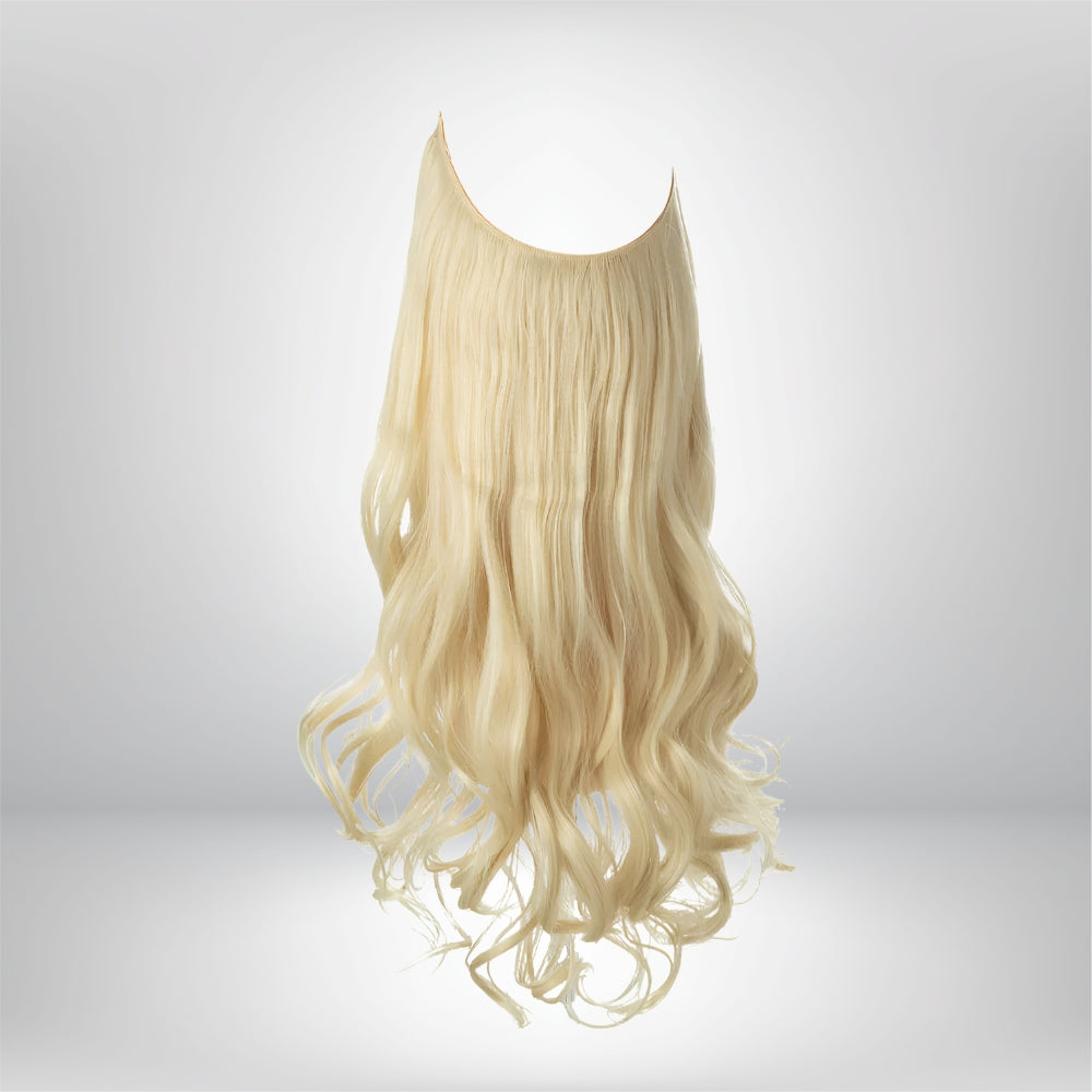 Hair Extensions Natural Wavy Human Hair Clip-In Long Volume Set