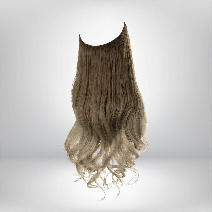 Hair Extensions Natural Wavy Human Hair Clip-In Long Volume Set