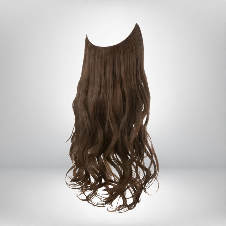 Hair Extensions Natural Wavy Human Hair Clip-In Long Volume Set