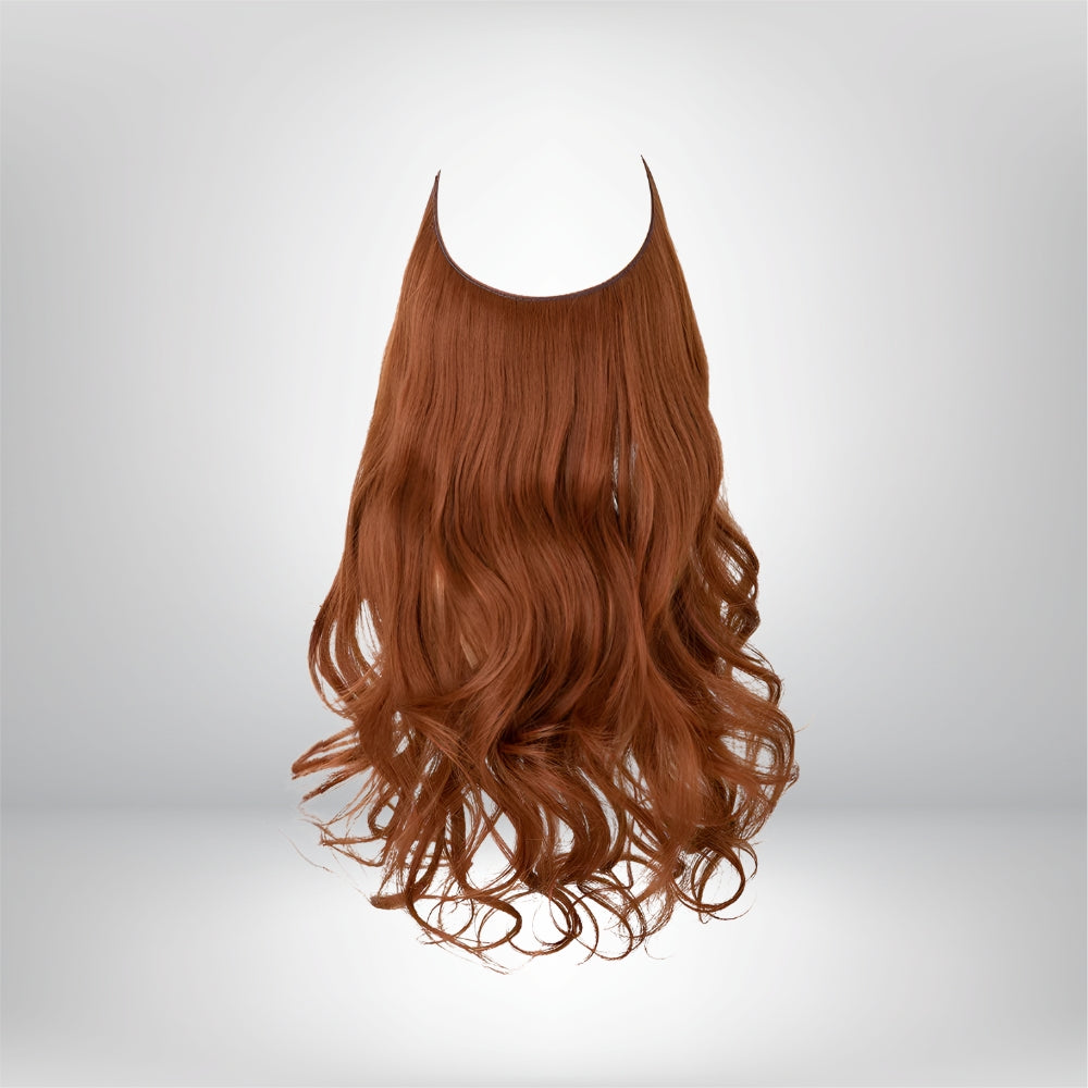 Hair Extensions Natural Wavy Human Hair Clip-In Long Volume Set