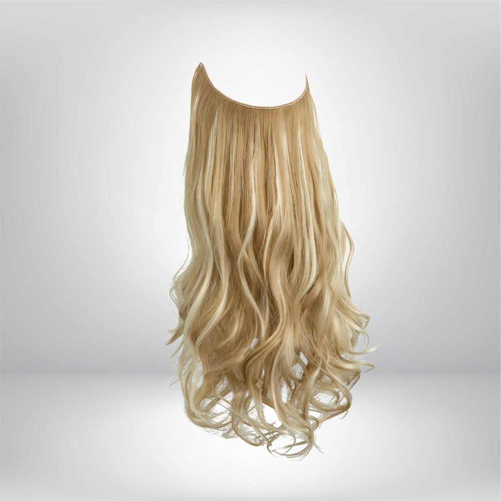 Hair Extensions Natural Wavy Human Hair Clip-In Long Volume Set