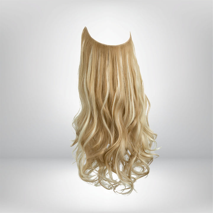 Hair Extensions Natural Wavy Human Hair Clip-In Long Volume Set