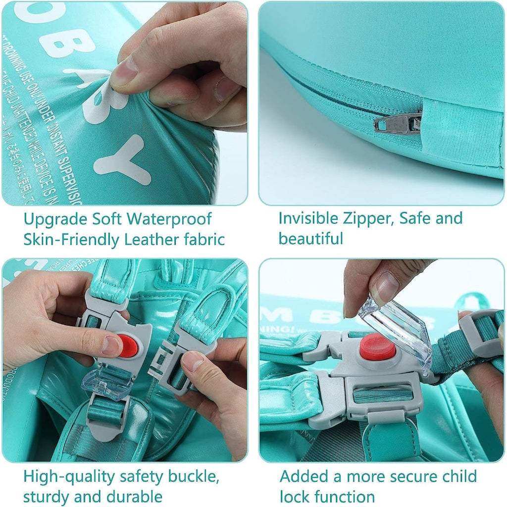 Infant Swim Float Sneaker Adjustable Safety Features