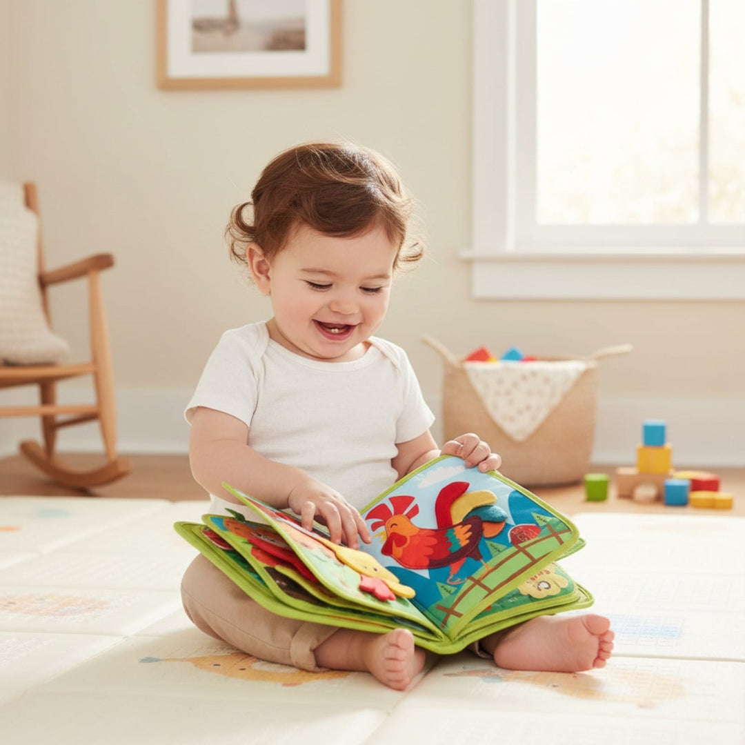 Interactive Childrens Book Farm Montessori