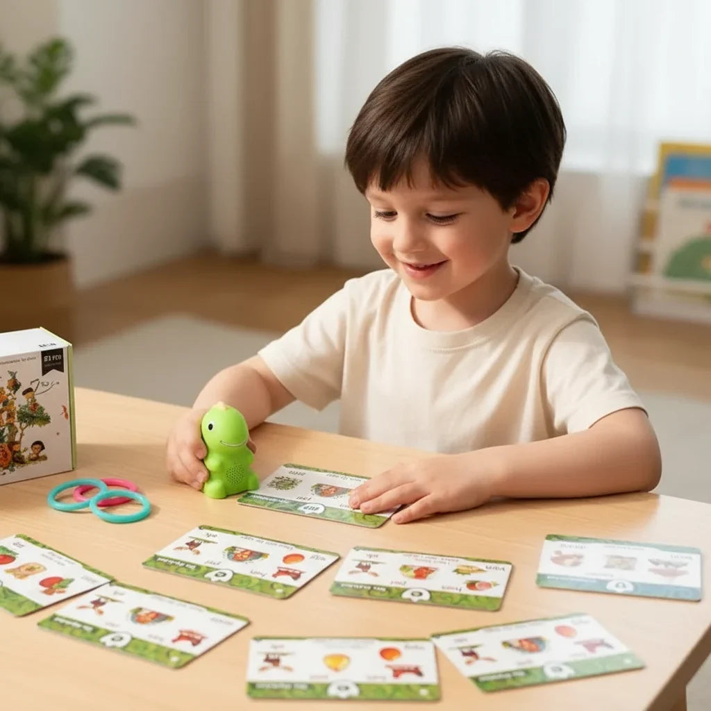 Interactive Reading Pen Flash Cards Voice Features
