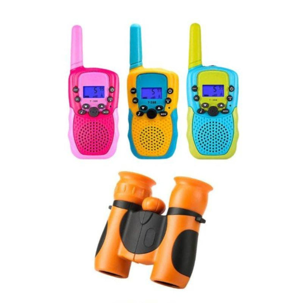 Kids Binoculars Field Glasses Compact Easy Grip Rubberized