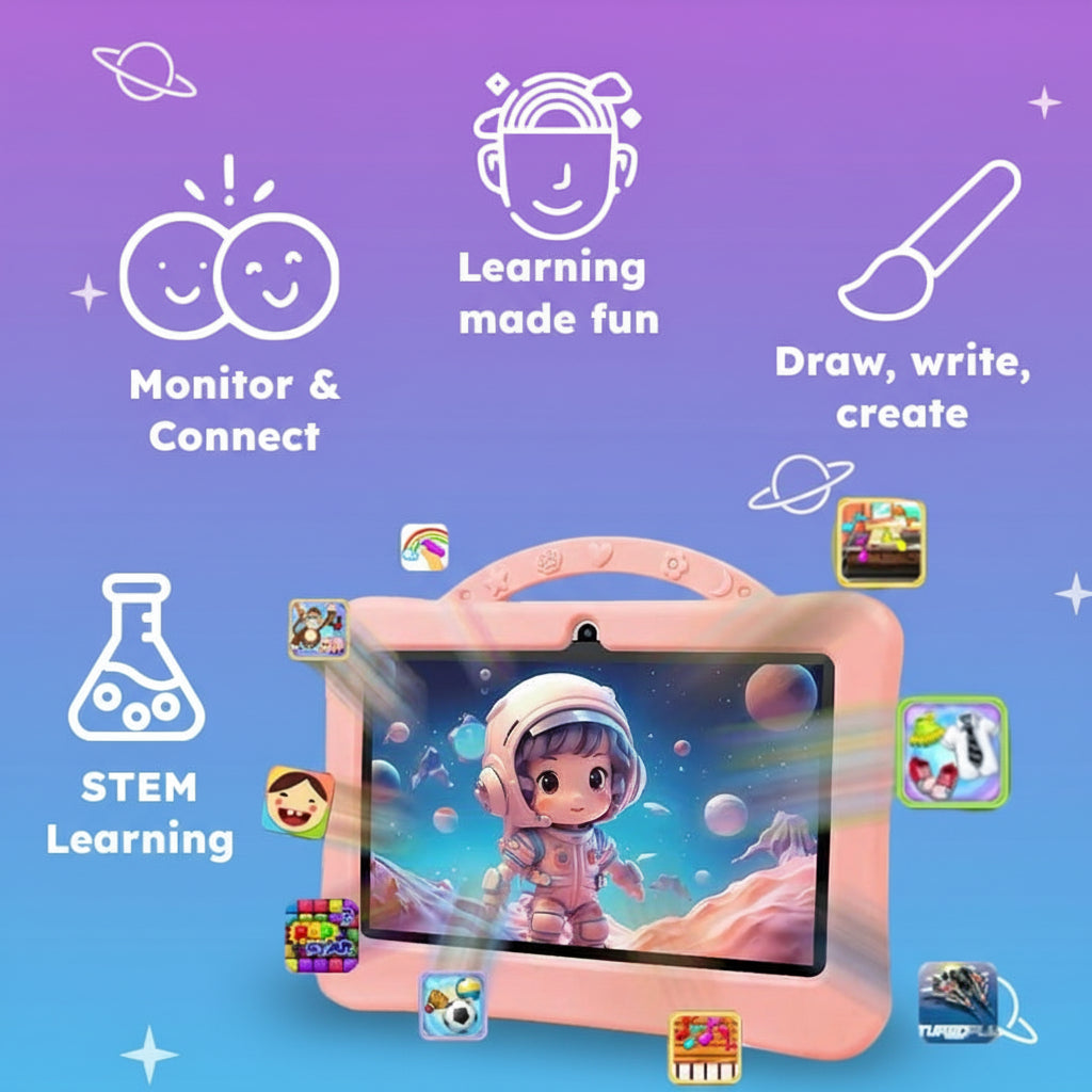 Kids Tablet Learning Device Educational Fun Children