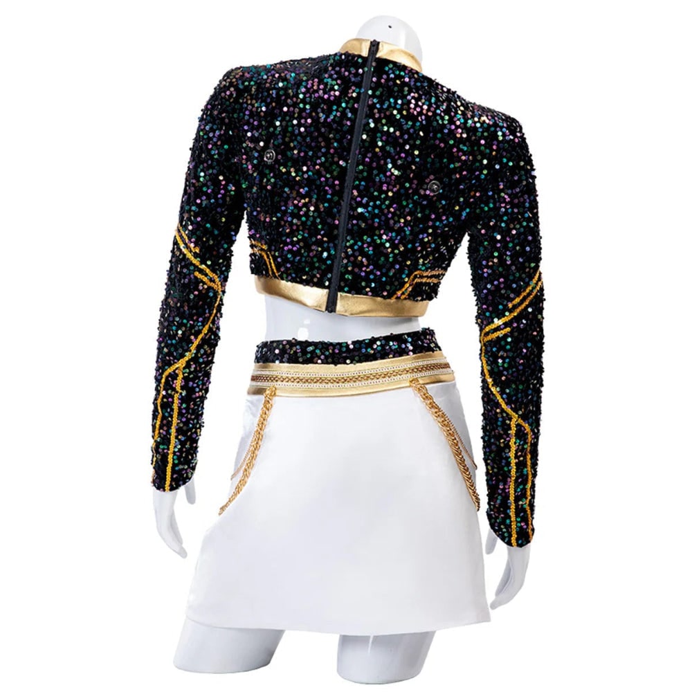 Kpop Halloween Costumes Stage Cosplay Outfit Set
