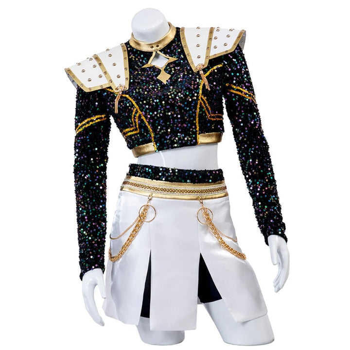 Kpop Halloween Costumes Stage Cosplay Outfit Set