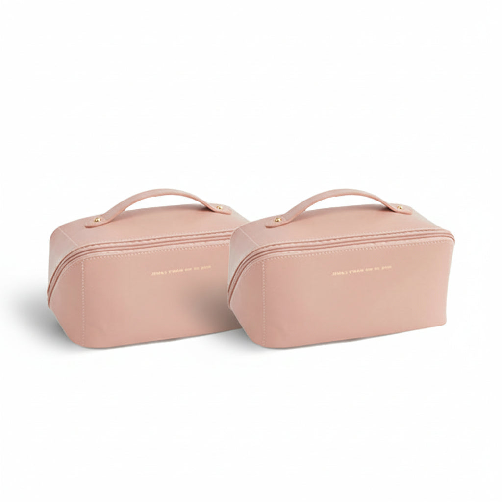 Makeup Bag Travel Cosmetic Organizer Large Capacity Toiletry Case