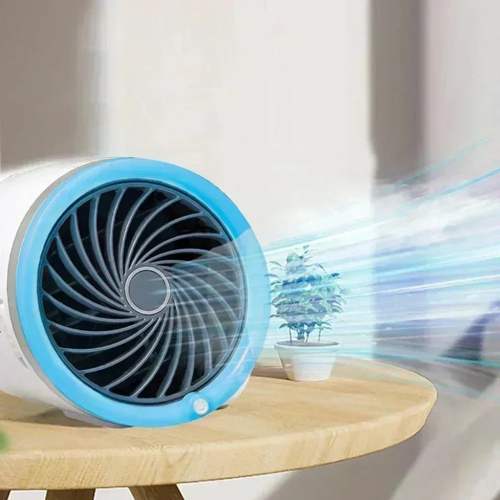LED Lights Portable Fan Ice Packs Cooling Room