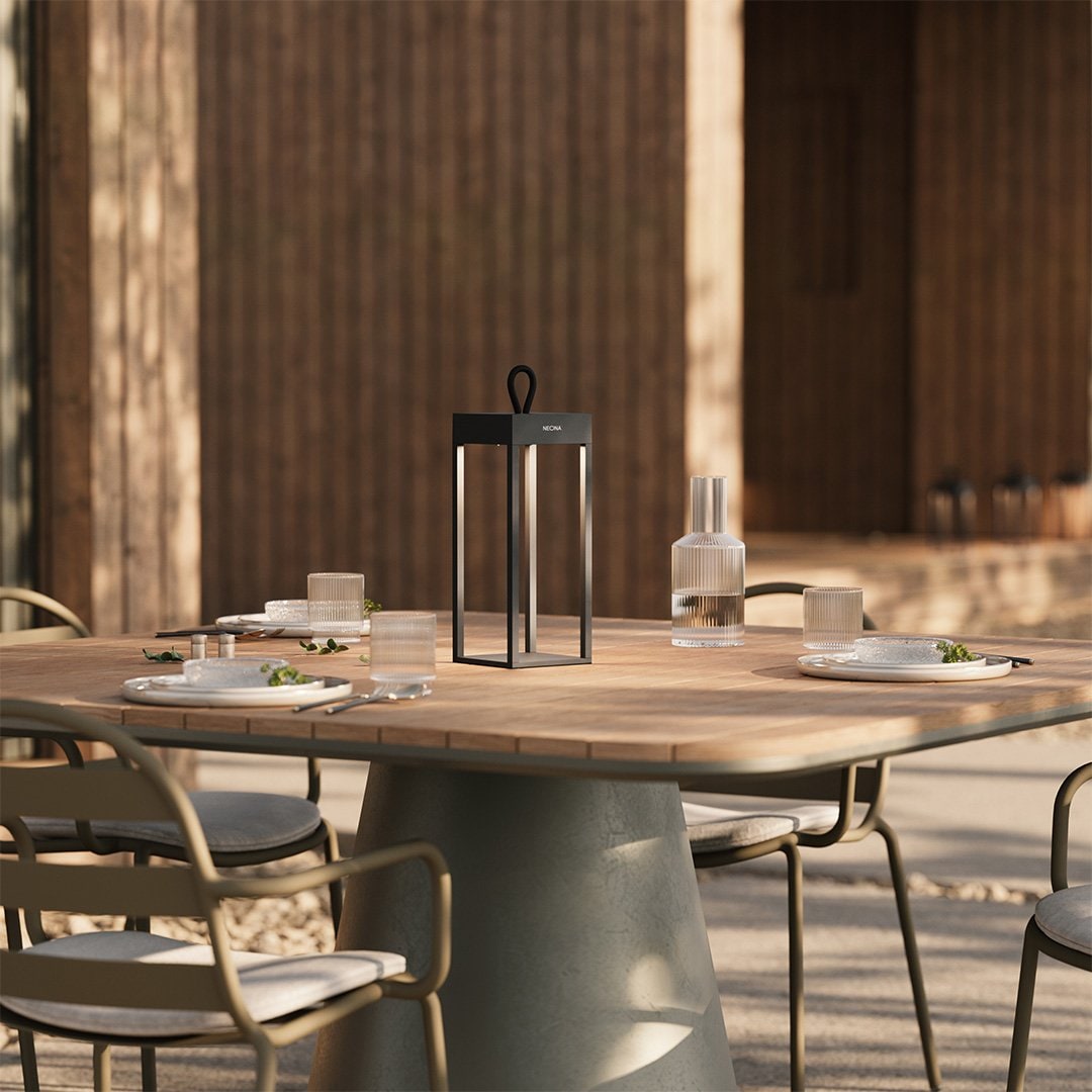 LED Table Lamp Outdoor Portable Rechargeable Touch Switch