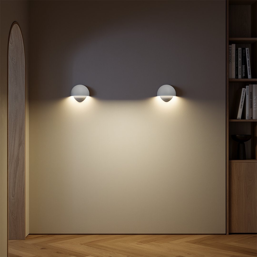 LED Wall Light Battery Powered Warm White Illumination