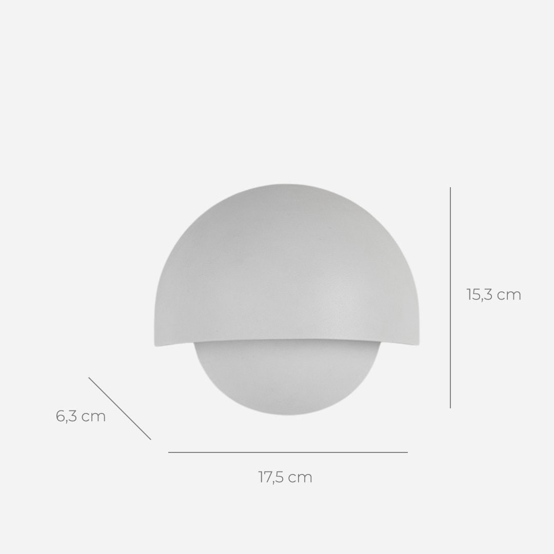 LED Wall Light Battery Powered Warm White Illumination