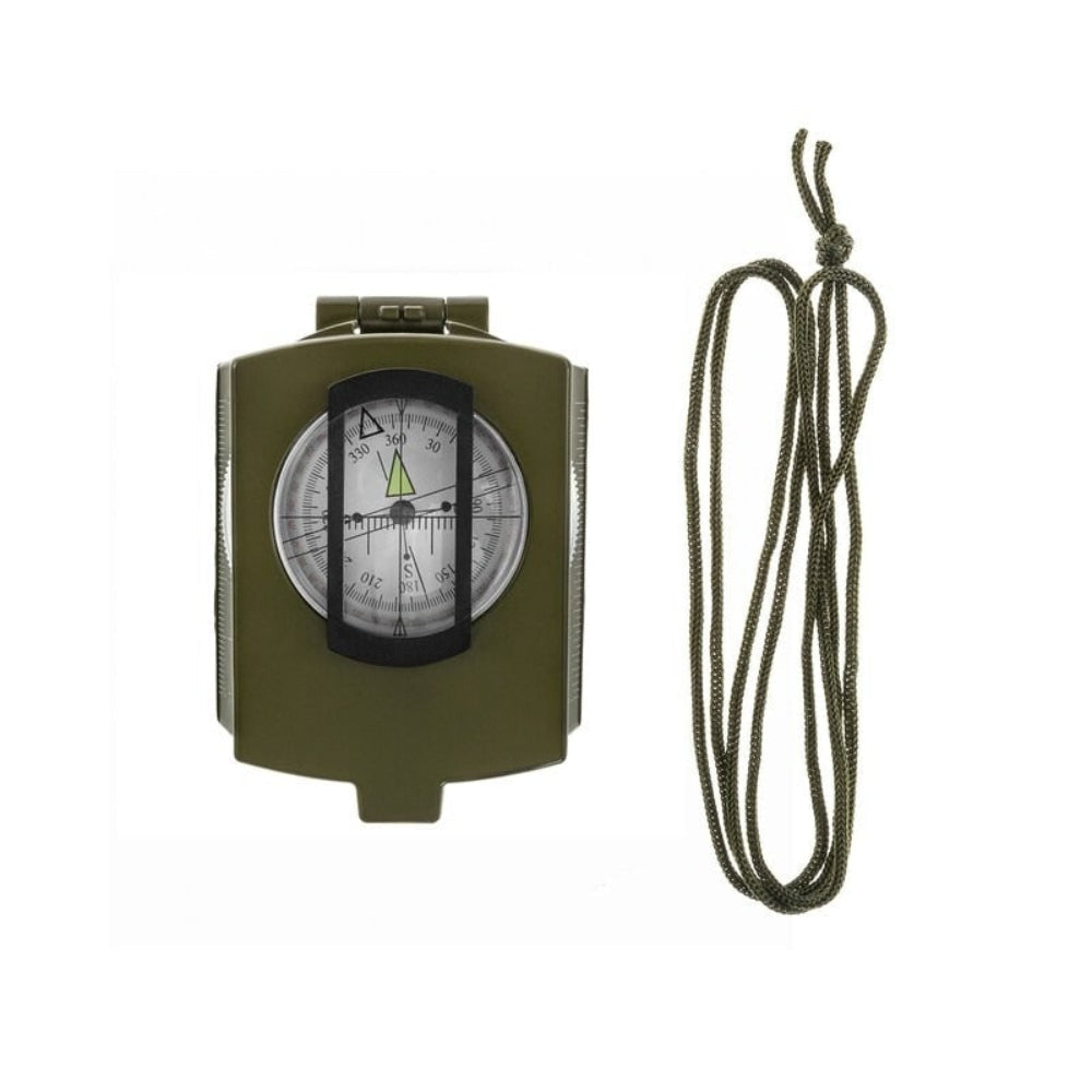 Lensatic Compass Outdoor Navigation Portable Hiking Tool
