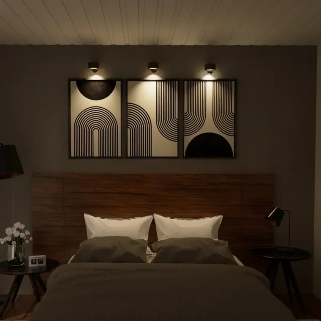 USB Rechargeable LED Wall Light