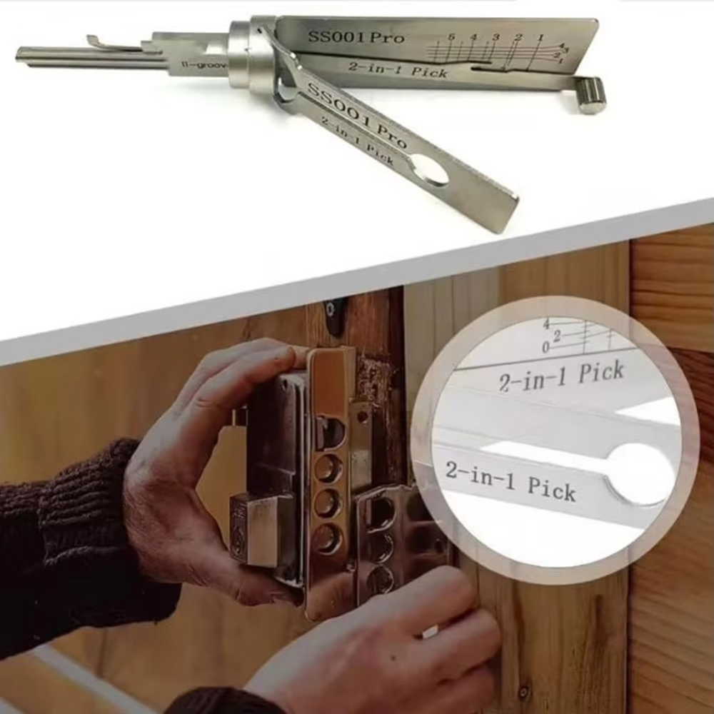 Lock Picking Tool Locksmith Pick Key Decoder