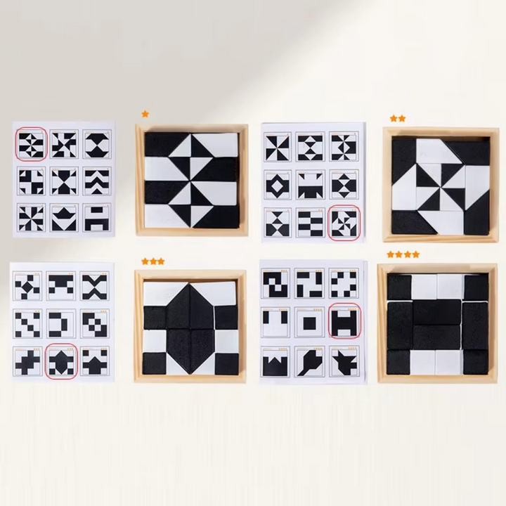Logic Puzzle Game Brain Training Interactive Strategy Toy