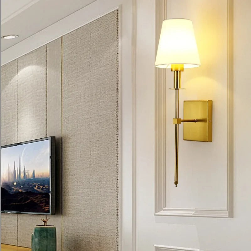 Nordic Elegance LED Wall Sconce | Modern Bedroom &amp; Living Room Lighting