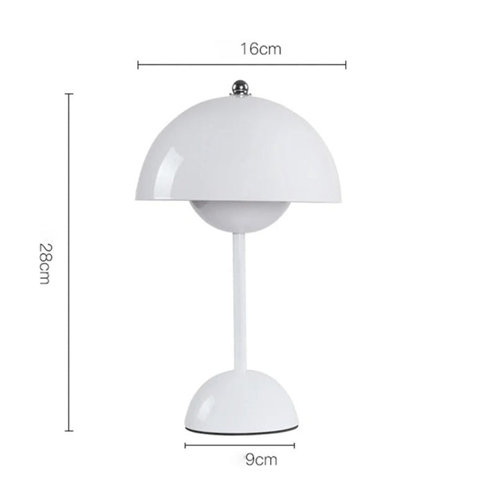 Mushroom Pod LED Table Lamp | Rechargeable Touch Control Night Light